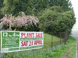 Mentmore Parish Council 2018 Plant Sale 21st April