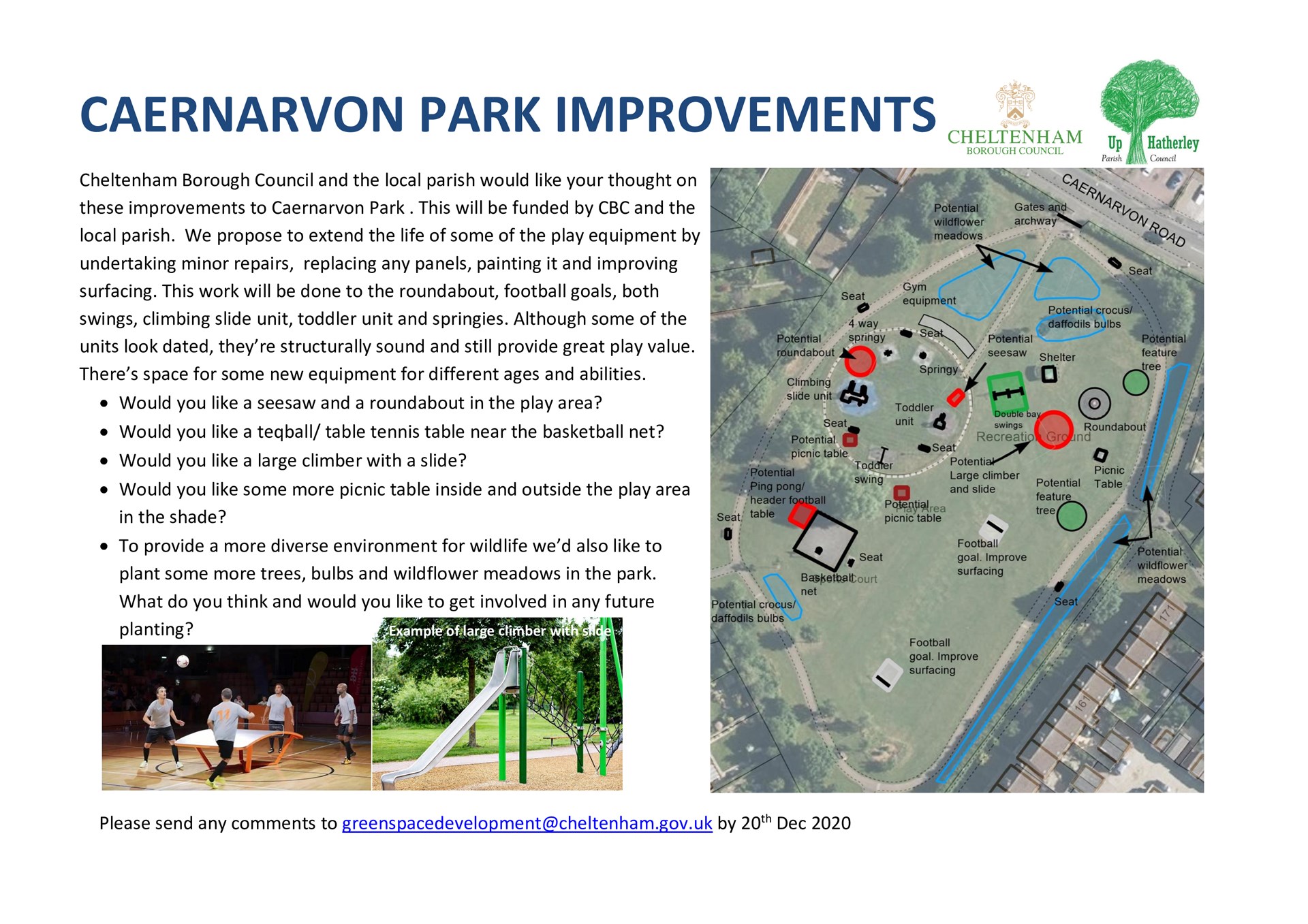 Caernarvon Park Improvements