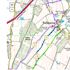 Tichborne rights of way