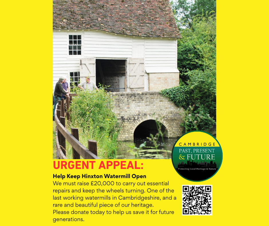 Hinxton Parish Council Hinxton Watermill Appeal - Urgent! Hinxton Parish Council Hinxton Watermill Appeal - Urgent!