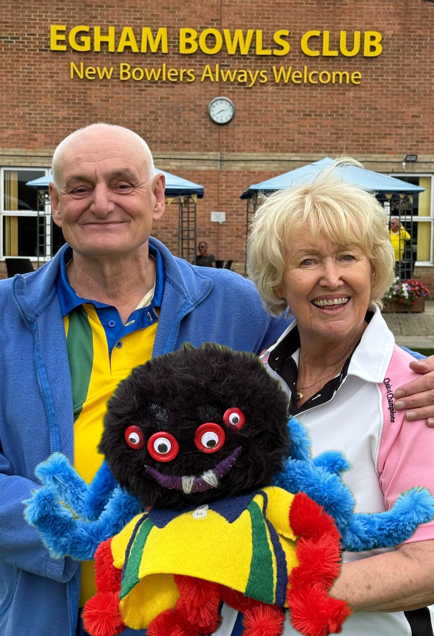 Our Spider winners Captains Roy & Inger Our Spider winners Captains Roy & Inger