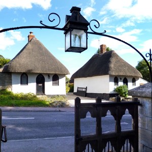 Cottages and Lantern