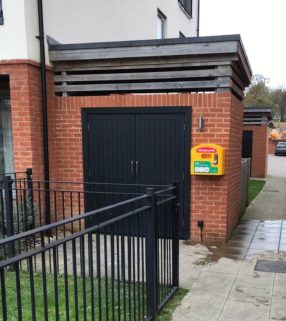 Wurythe House Defibrillator