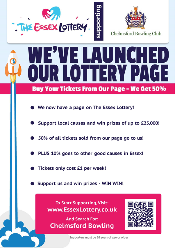 Chelmsford Bowls Club Chelmsford Lottery Page