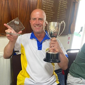 Paul B KCBA Singles Champion 2025