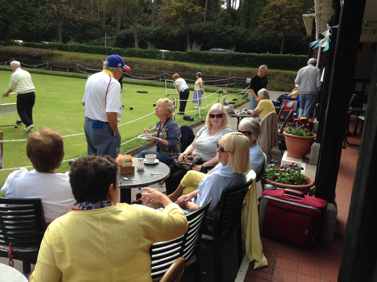 Bournemouth Bowling Club Cafe Meyrick at Bournemouth Bowling Club