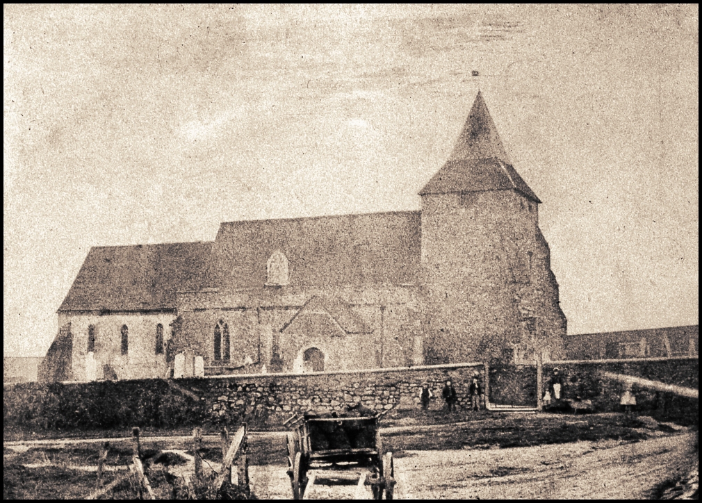 The church in 1880