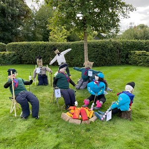 Scarecrows 9, 10, 5 & 4 AC Scouts and Beavers