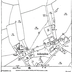 Ashendon Property Map 1920