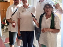 Keith, Paul & Pat won the booby prize