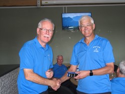 Graham couldn't manage to fiddle the countback in his favour so had to settle for the runners up prize