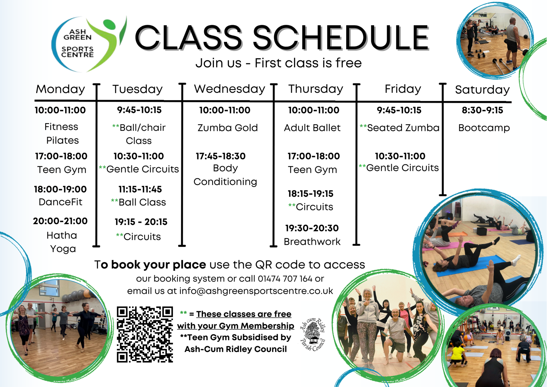 Current Class Schedule
