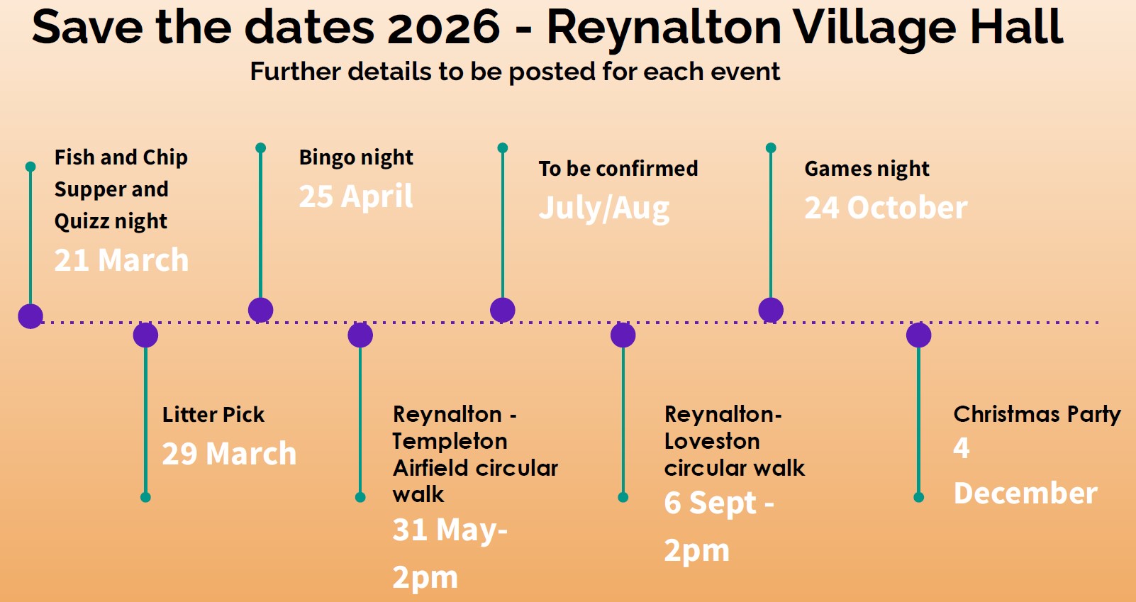 Reynalton Village Hall Home