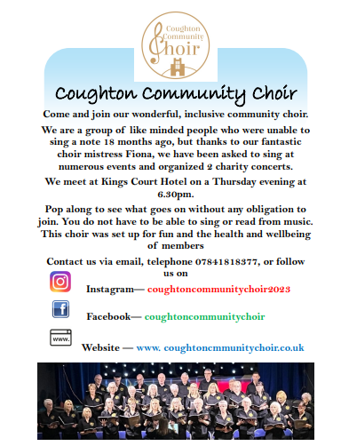 Coughton Community Choir