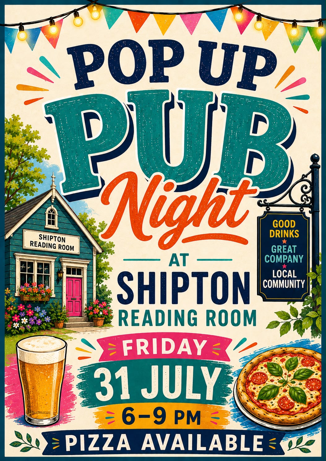 Shipton Village Pop-up Pub