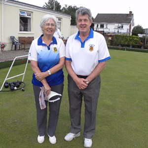 Sue Howells & Brian Rogers Jack Munro Cup Winners