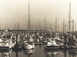 Port Hamble Marina early 1980s