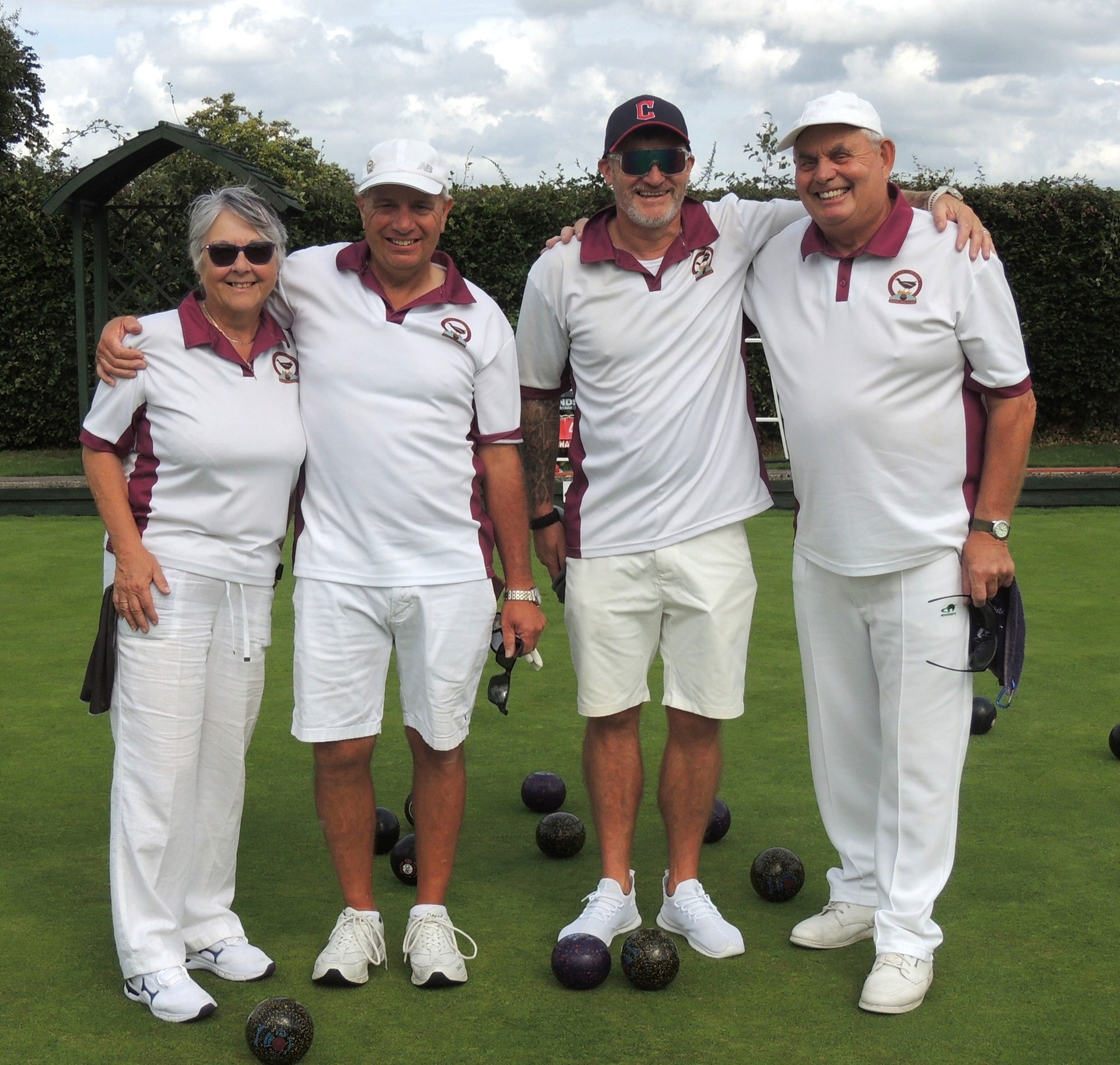 Carol, Mark, Russ and John