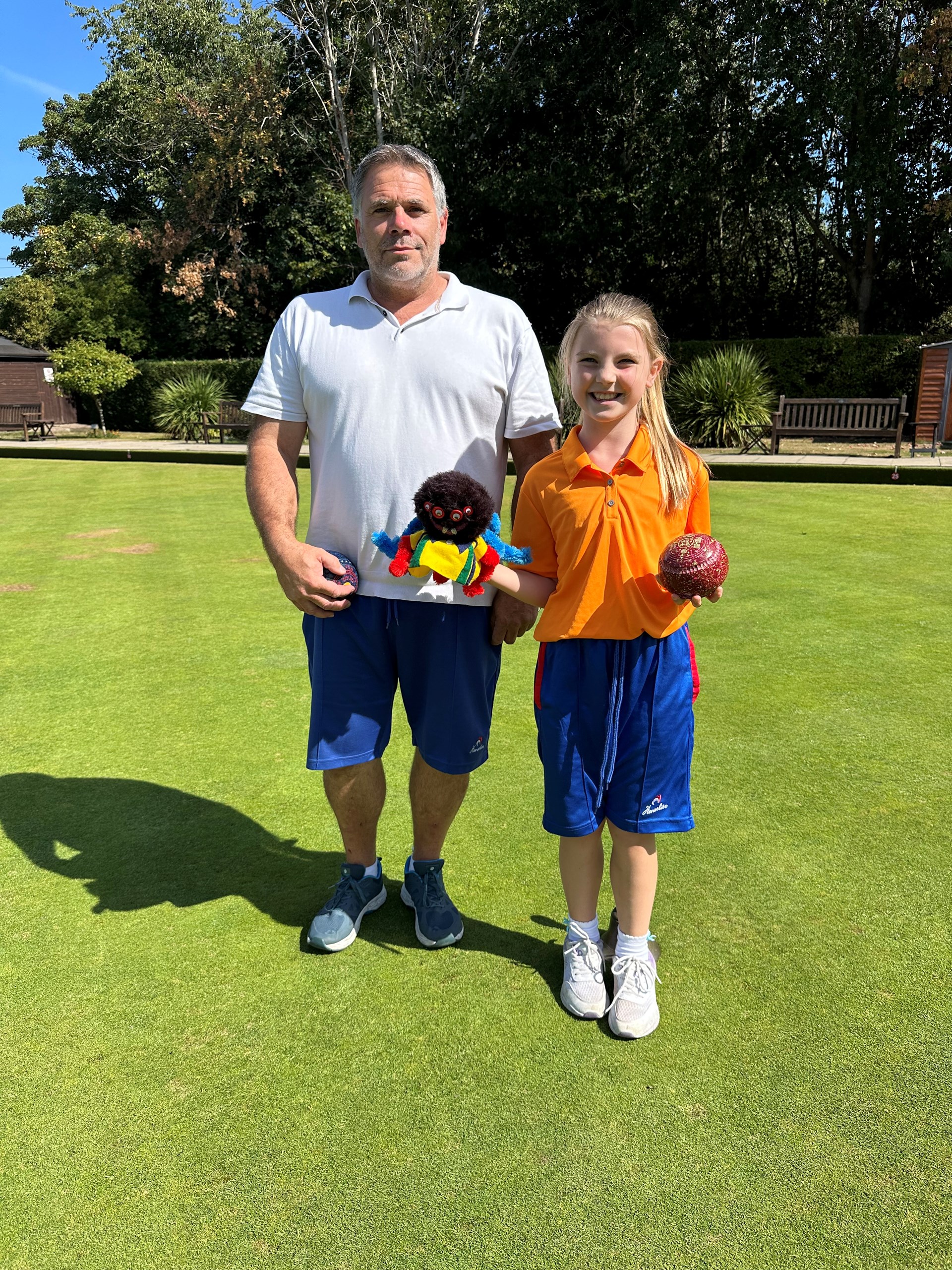 Spider winners Ian & Amelia Spider winners Ian & Amelia