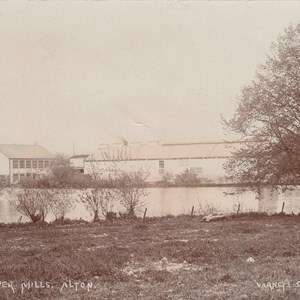 The Paper Mills - Postmarked 14.9.1904