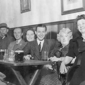 The Bar at Bulls Head 1940