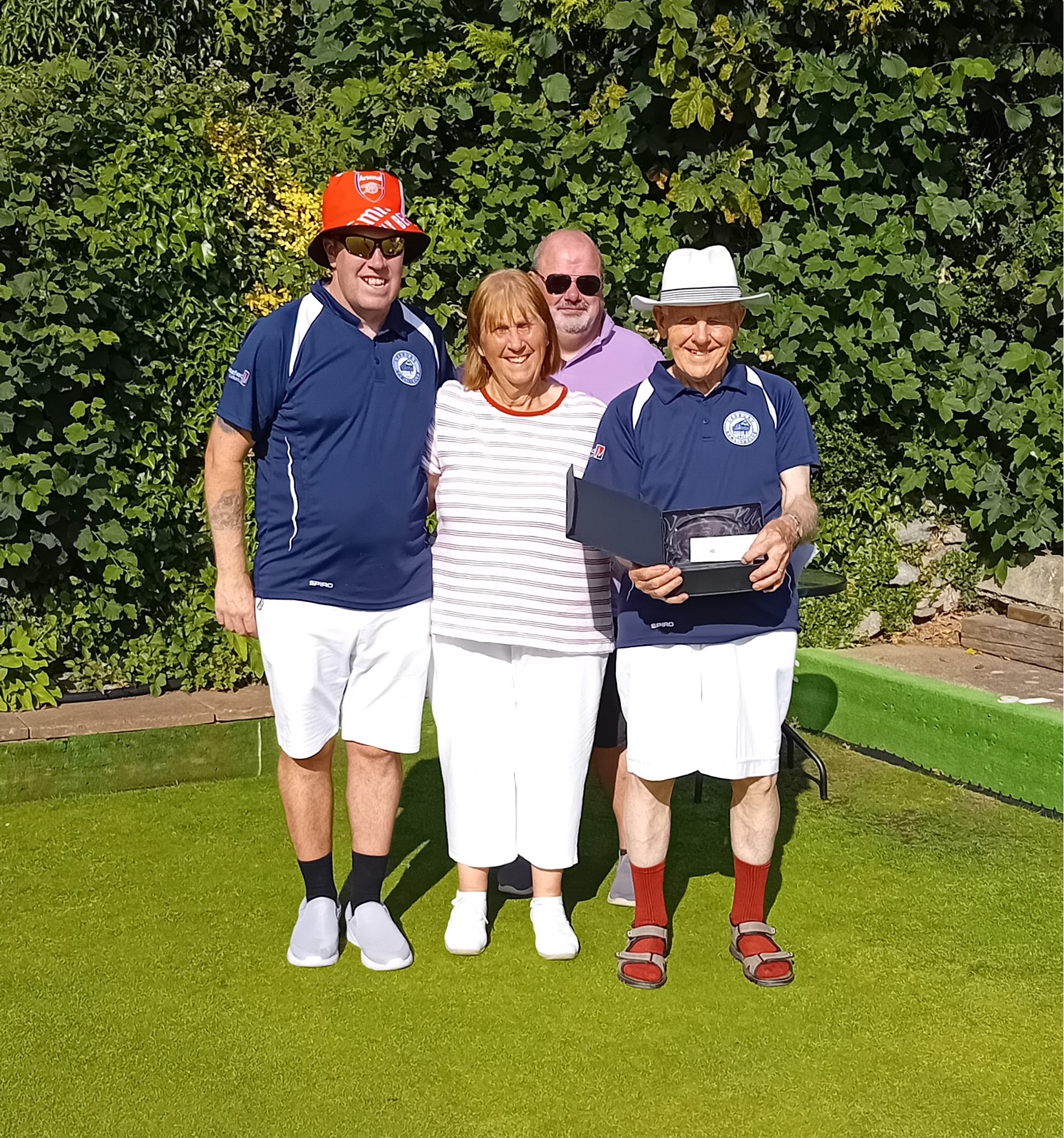Worthy Winners: Glyn Cummings, Janet Bloise, and Malcolm Oliver