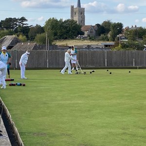 Ash Bowling Club Alan Norris Trophy /Closing of the Green