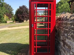 The phone box refurbished and renamed, June 2021