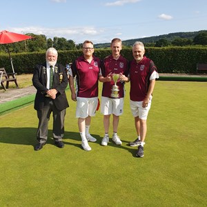 Men's Triples Winners