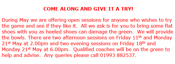 Hanborough Bowls Club About Us Hanborough Bowls Club About Us