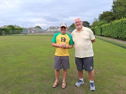 Oreston & District Bowls Club Tony Hill 2025