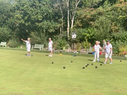 Club Finals 2025  Mens & Ladies Pairs Skips in control