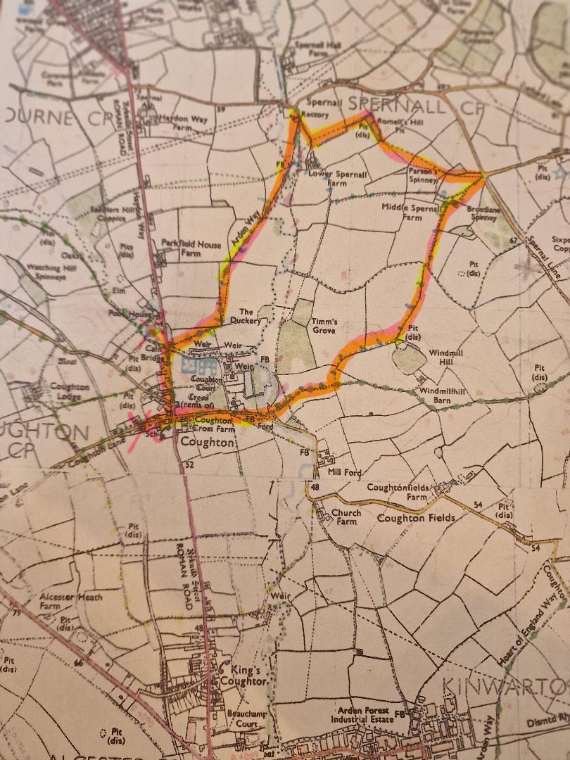 Coughton Village Walk Coughton Village Walk