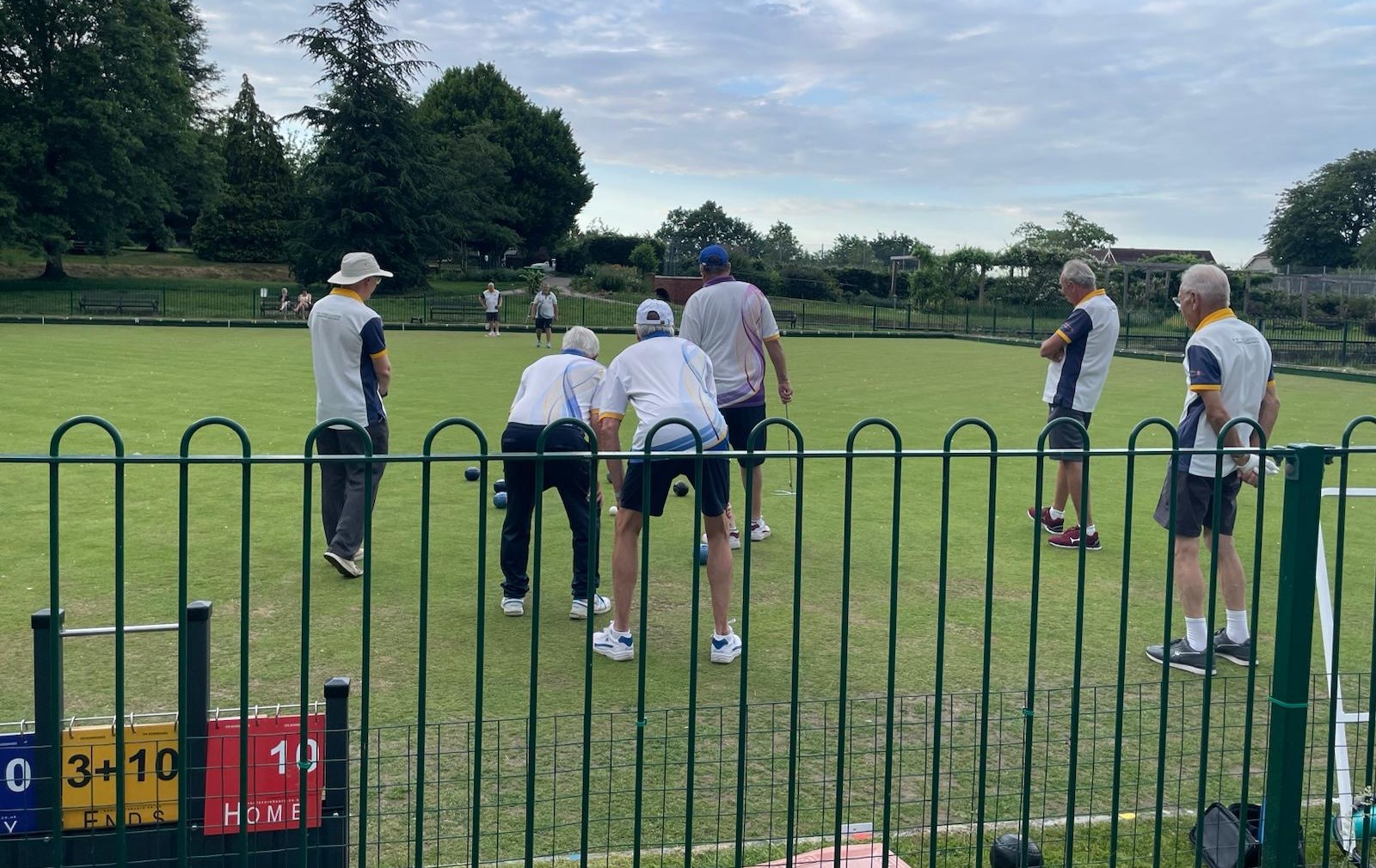 We were pipped by the final wood in the County Senior Fours against Burgess Hill (Photo: Dorothy Glasby)