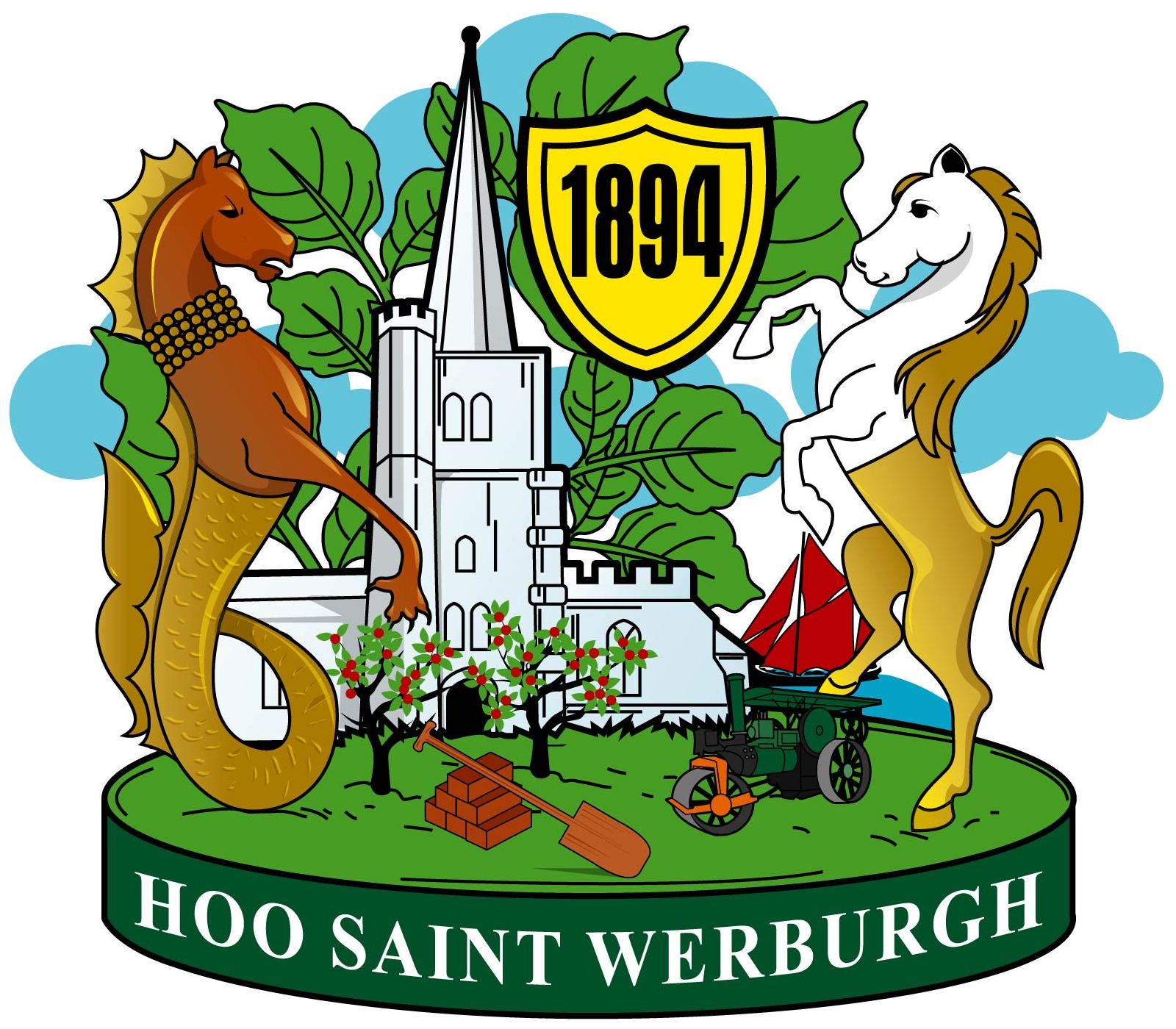 Hoo St Werburgh Parish Council Hoo St Werburgh Crest