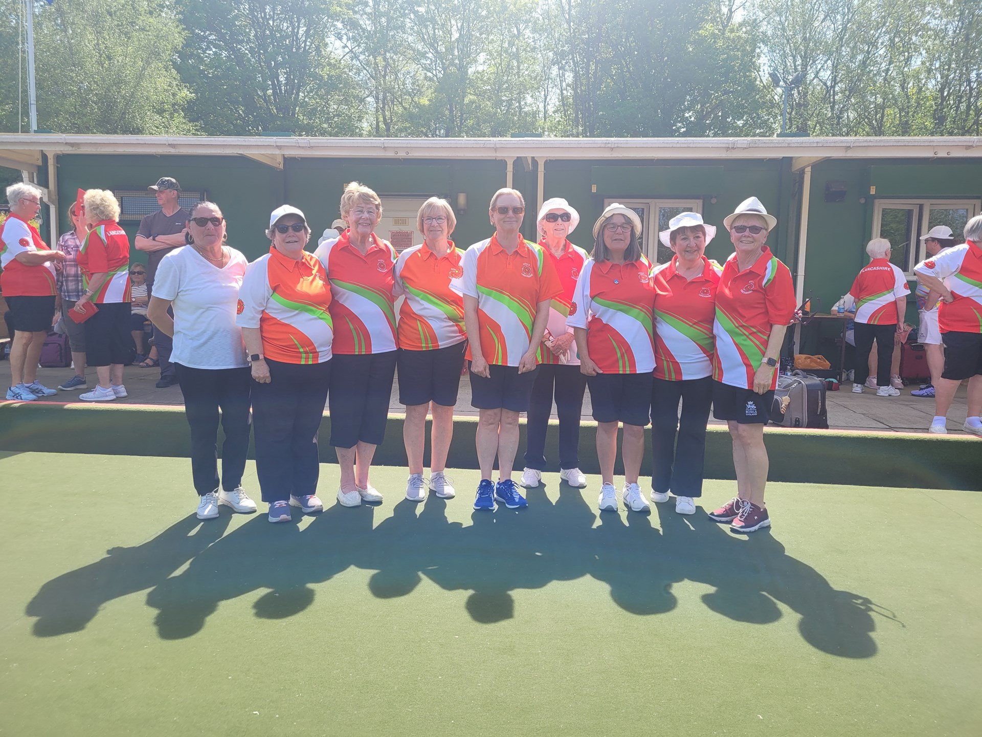 Southport Ladies representing Lancashire at Bolton Southport Ladies representing Lancashire at Bolton