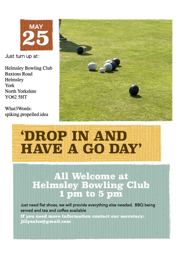 Helmsley Bowling Club Open day