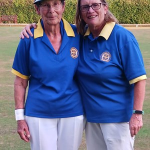 Sue Lawes & Jan Brindley into the next round of Hants County Pairs 9.7.26
