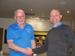 Nick well deserved winner with 46 points, handicap chop on it's way!