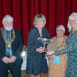Ladies Singles winner