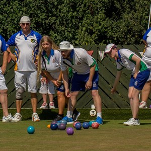 Brimfield and Little Hereford Bowling Club Bowls England Regional Mixed Fours 2022