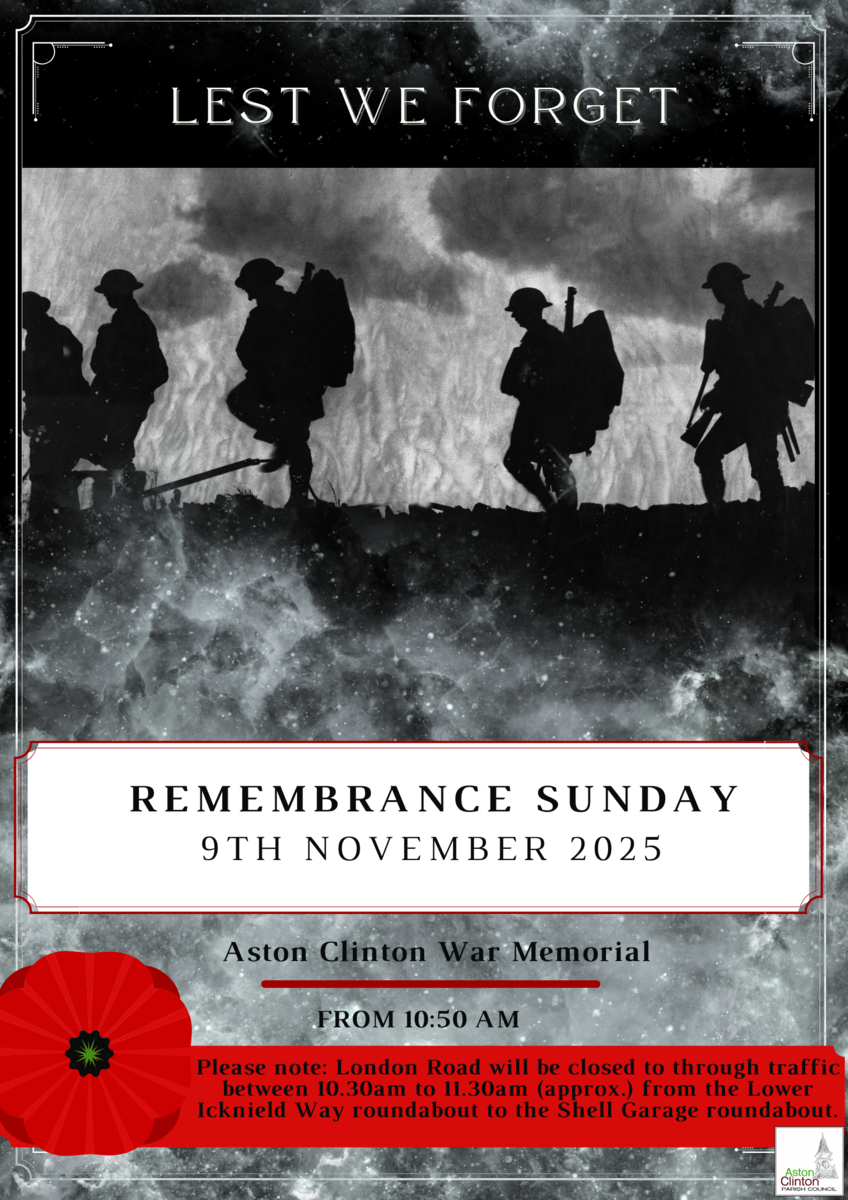 Aston Clinton Parish Council Remembrance Service