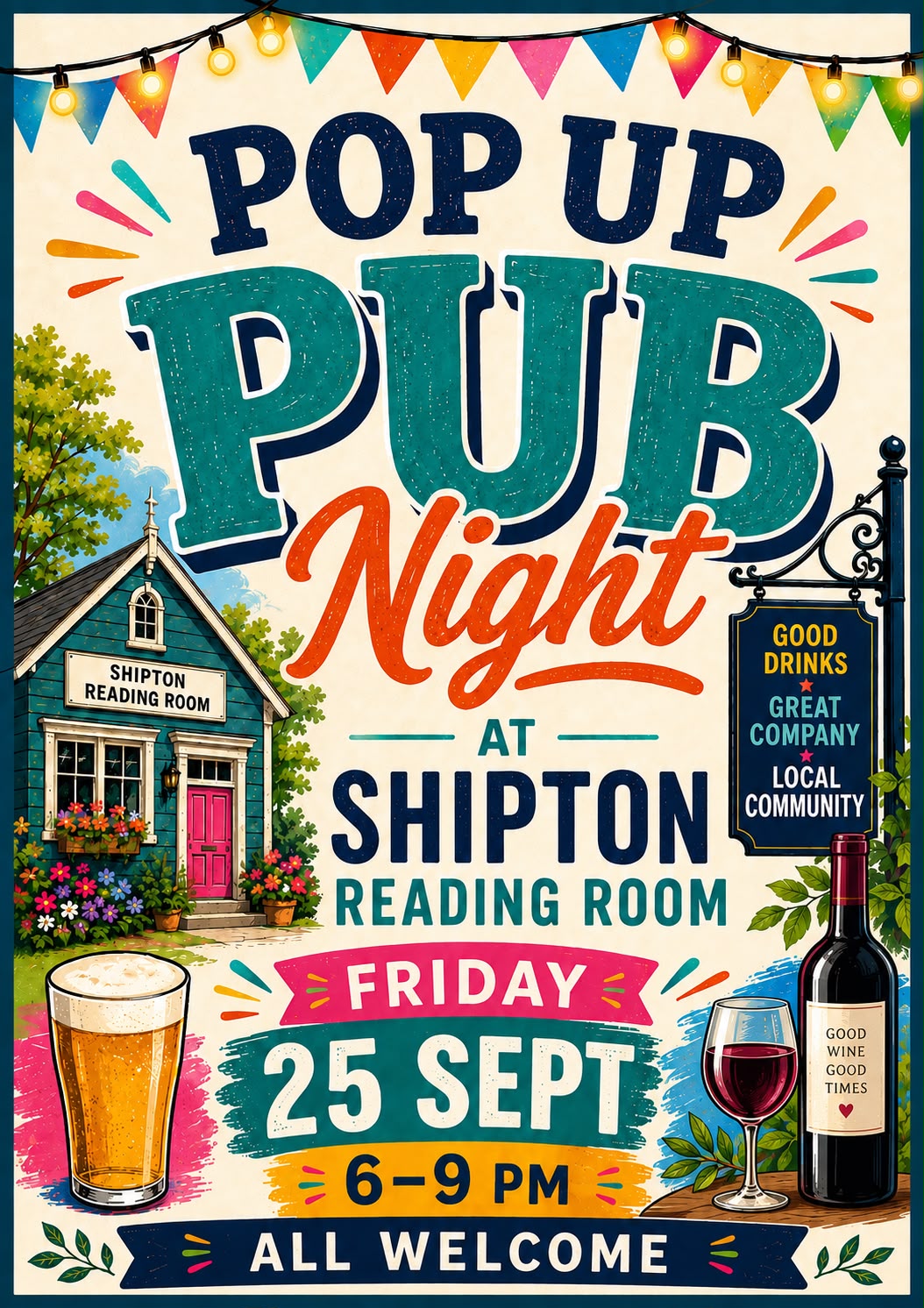 Shipton Village Pop-up Pub