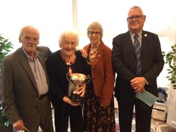 Paul Turner, Runner up in the Thom Trophy.  Winner (not resent) Chris Wootton. Paul Turner, Runner up in the Thom Trophy.  Winner (not resent) Chris Wootton.