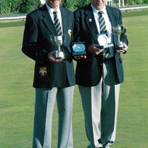 2007 Broadstairs Men's Open Pairs Finalists - Don Jordan & Dave Christmas
