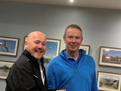 Steve takes the runner up spot and maintains his handicap with 36 points