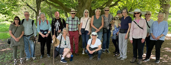 Some of our regular walkers