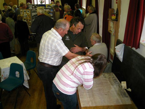 These pictures show the excellent response to the Exbourne Bygones Day.