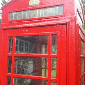 Listed K6 Telephone Box