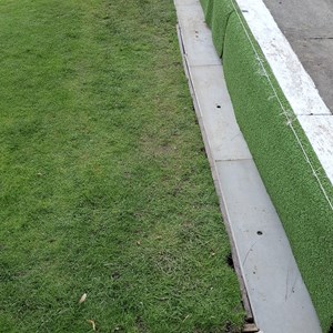 Praise for the team: Brian, Kevin, Amanda, Phil, Alan & Bill. A sterling job. Backing mat & edging boards to secure. Paving to relay, with the aid of a magnificent flagstone lifter from my mate Graham.